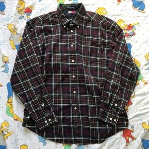 Tommy Hilfiger plaid button up